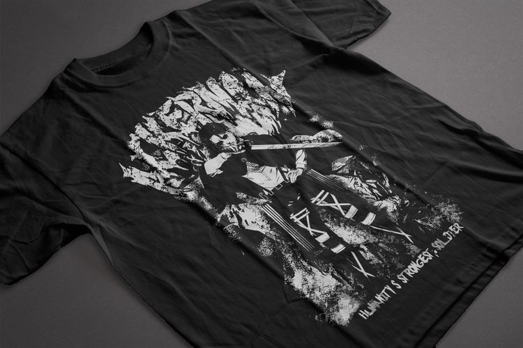 T-shirt Anime Attack on Titan